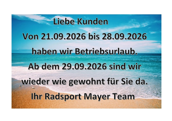 Betriebsurlaub 2026